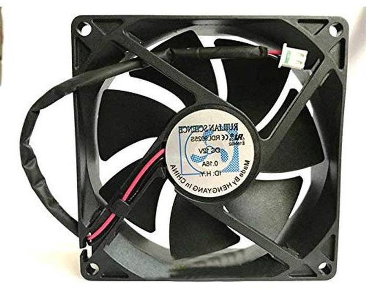 Koelventilator - Server Ventilator - Machine Koelen - Stille Werking - 92x92x25mm - Zwart