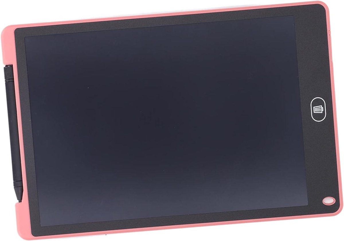 LCD Tekentablet - Schrijfbord - Kinderen Leren Tekenen - Groot Kleurenscherm - 12 Inch - Roze