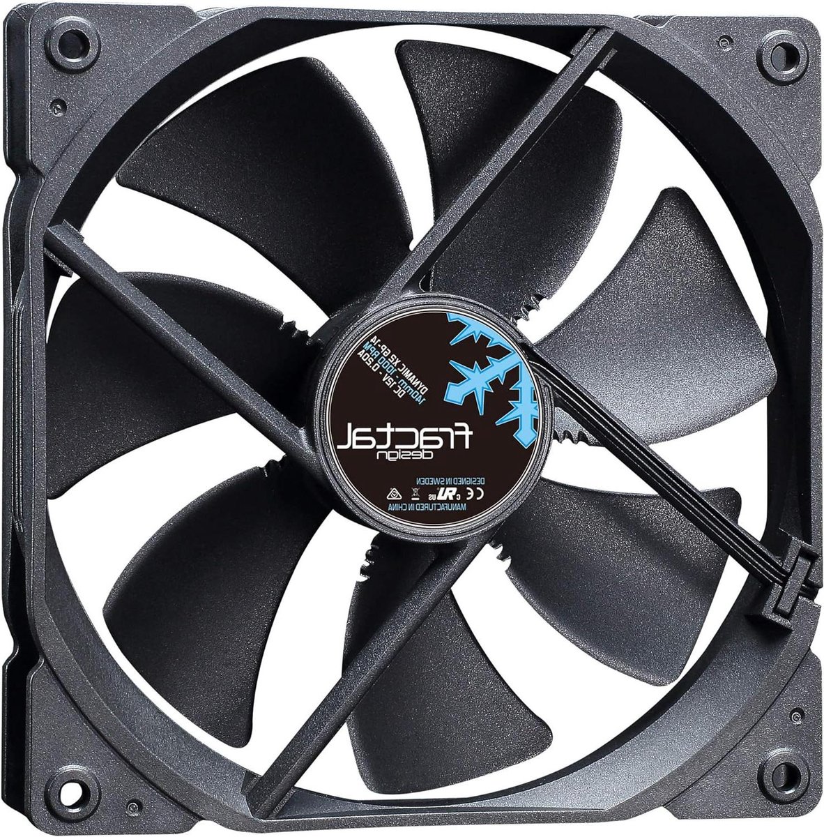 Computer Ventilator - Koeler - Behuizing Koeling - Lage Geluidsniveau - 140 mm - Zwart