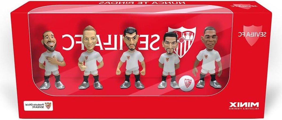 Voetbal Figuren - Verzamelpoppetjes - Club Collectie - Officieel Gelicentieerd - 5 stuks 7 cm - Meerkleurig