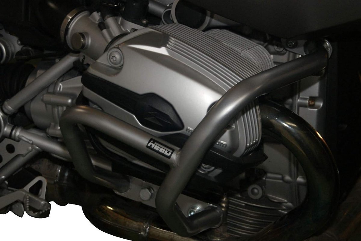 Motor Valbeugel Set Zilver voor BMW R 1200 GS Modellen 2004-2012