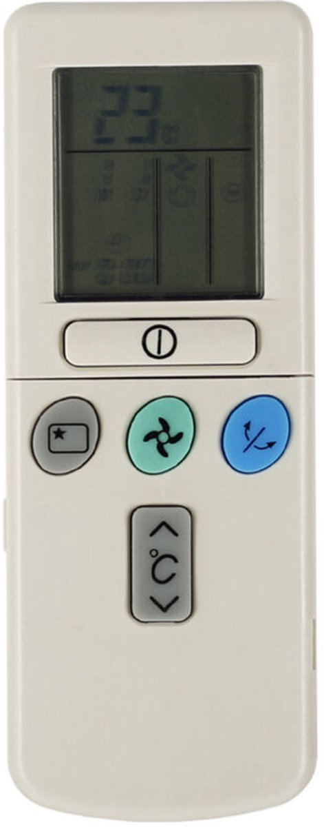 Afstandsbediening Geschikt voor de Hitachi RAR-2A1 airconditioner