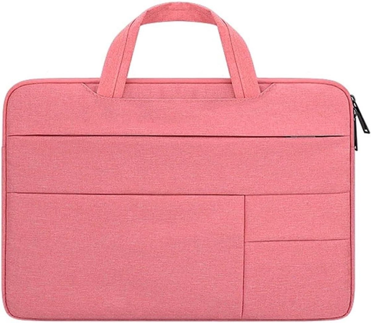 Laptop Tas - Notebook Schoudertas - Veilig Vervoer - Universeel Formaat - 13-15 Inch - Zwart