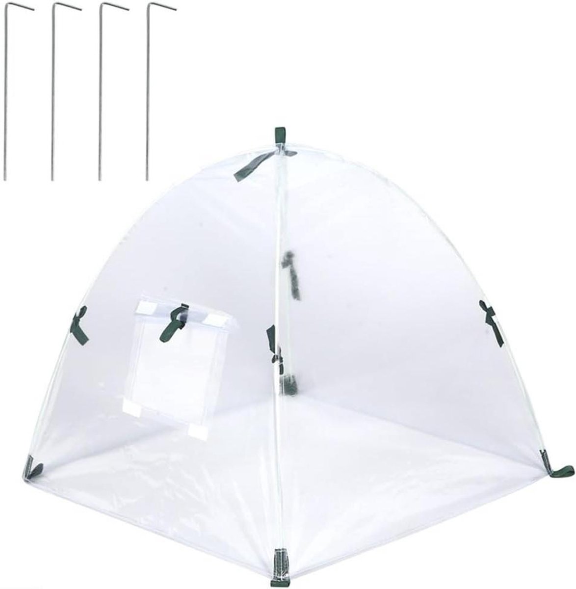 Mini Kas - Plantenhoes - Planten Beschermen - Transparant Ontwerp - 60x60x60cm - Clear