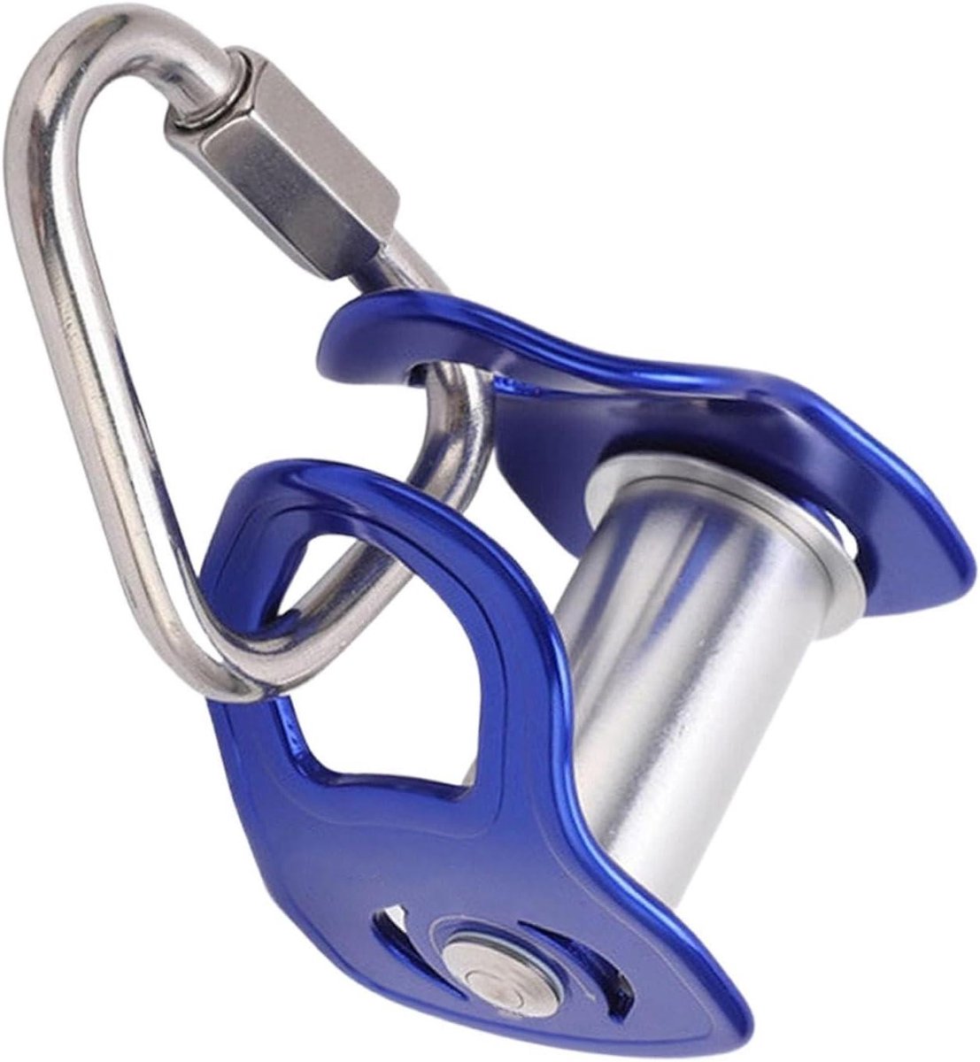 Kabelkatrol Blok - Aluminium Hefblok - Zware Lasten Hijsen - Zwaar Uitgevoerd - 8 cm x 7 cm - Zilver