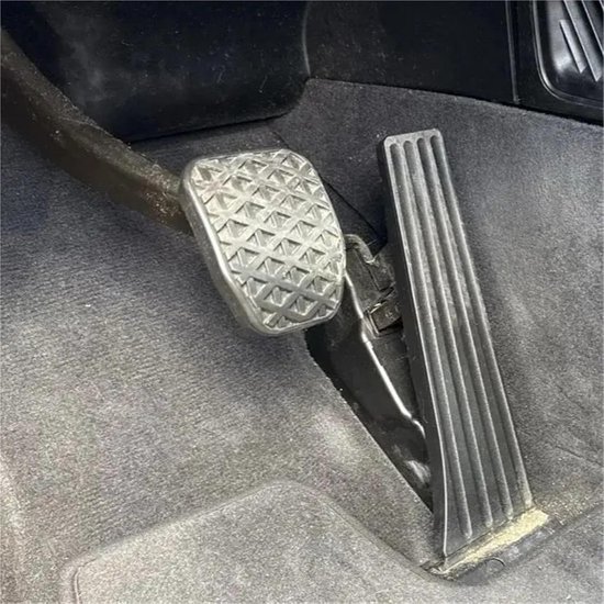 Pedaalhoezen Set - Auto Pedalen - Verbeter Rijcomfort - Antislip Ontwerp - Niet Gespecificeerd - Zilver — afbeelding 2