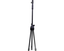 Projector statief zwart verstelbaar 75-145 cm 360° draaibare kop stevig tot 2 kg voor beamer laptop tablet