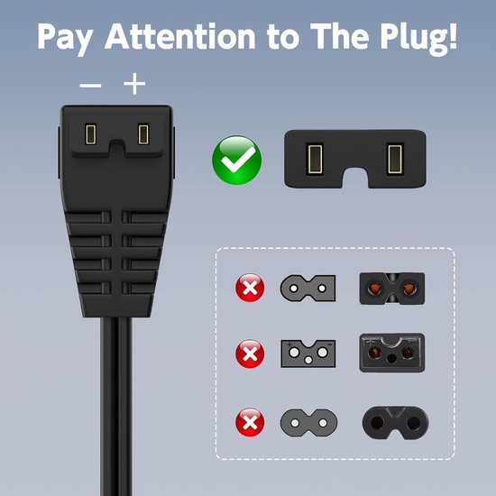 Koelbox Kabel - Autokoelkast Verlengkabel - Reizen Kamperen - Veilige Stroomaansluiting - 3 meter - Zwart — afbeelding 4