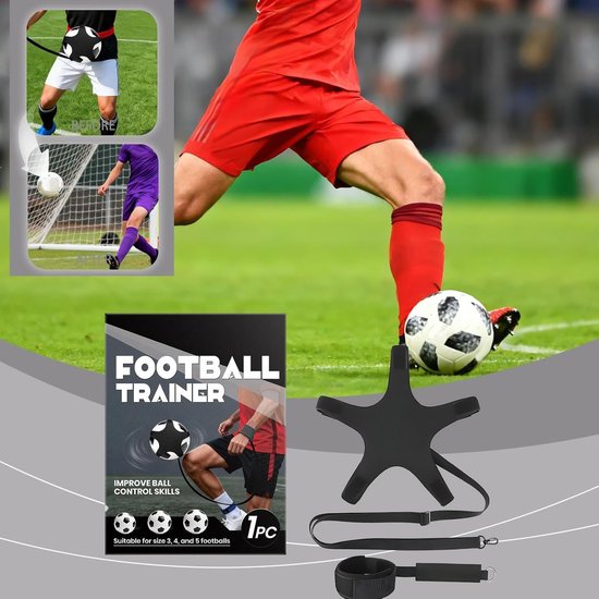Voetbal Oefenuitrusting - Bal Trainer - Balvaardigheid Verbeteren - Zelf Return Systeem - Verstelbare Riem - Uniek — afbeelding 3