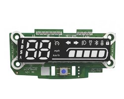 Segway-Ninebot, Dashboard Scherm Origineel Geschikt voor Ninebot E2 Pro Step Met Knop, Zwart / Groen