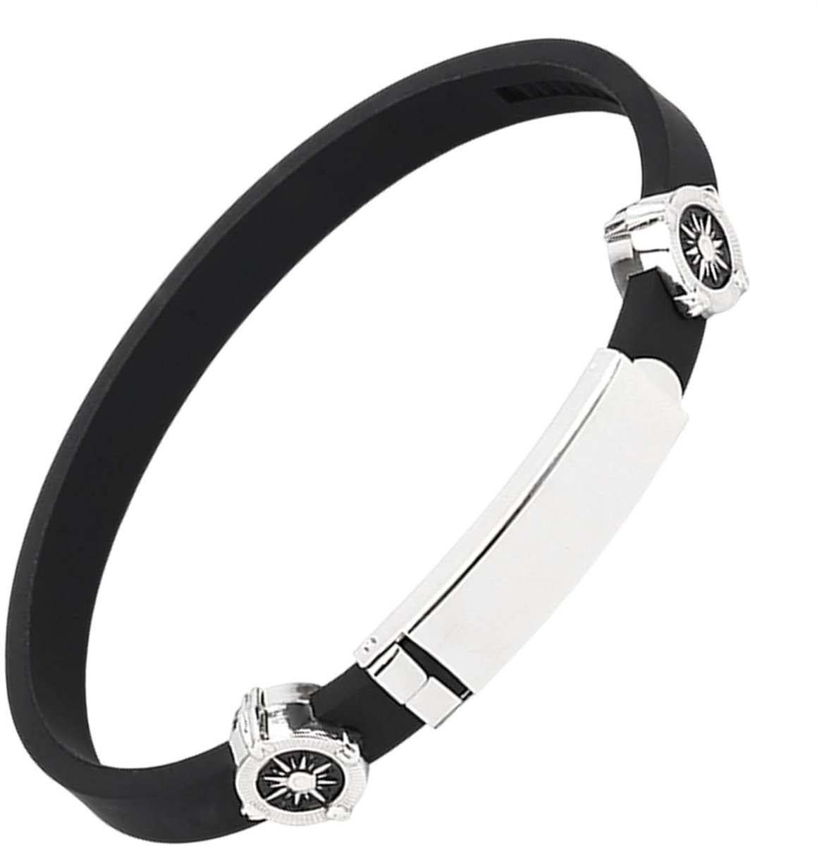 Antistatische polsband - Statische armband - Statische lading elimineren - Verstelbare pasvorm - Tot 24 cm - Zwart