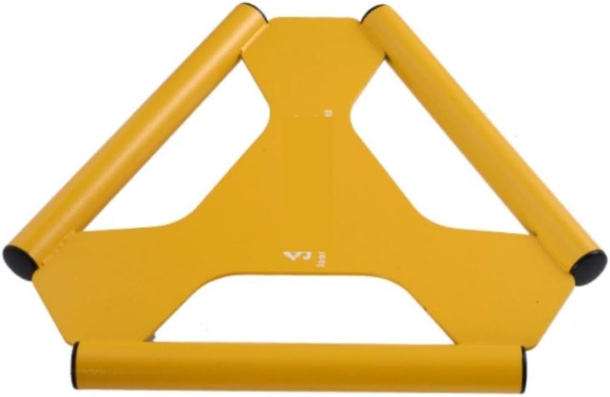Buikwiel Buikroller - Core Trainer - Buikspieren Trainen - Stille Universele Wielen - 30 cm Breed - Geel