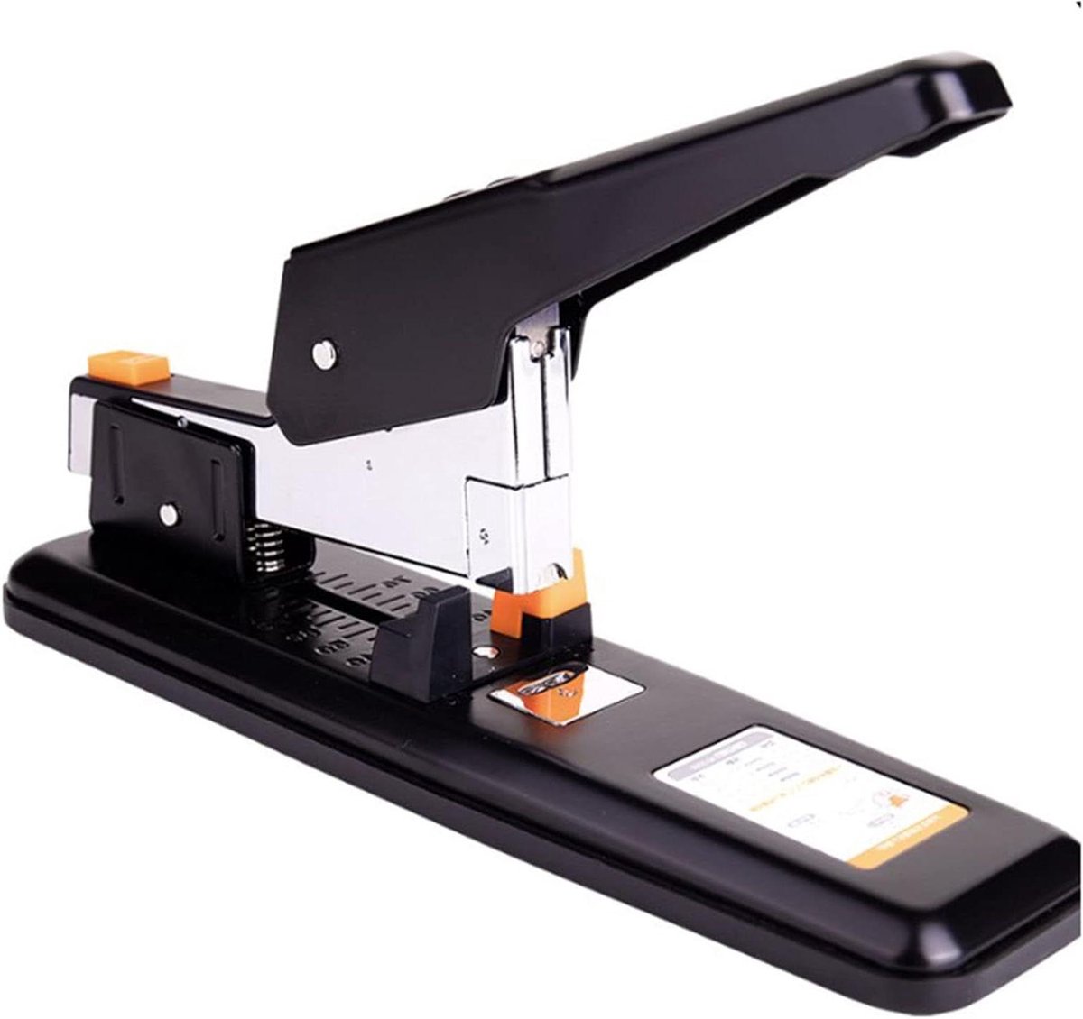 Handnietmachine Metaal - Document Binder - Papier Verwerken - Robuuste Metalen Constructie - 30 x 18 x 5 cm - Grijs