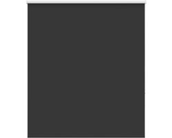 vidaXL - Rolgordijn - verduisterend - 130x150 - cm - stofbreedte - 126,6 - cm - zwart
