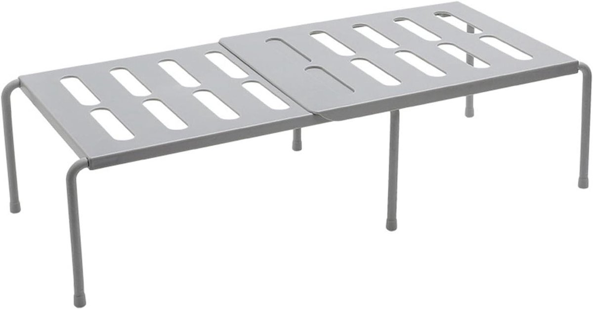 Keukenkast Organizer - Kruidenrek Kast - Keuken Opbergen - Uitschuifbaar Ontwerp - N.v.t. - Wit