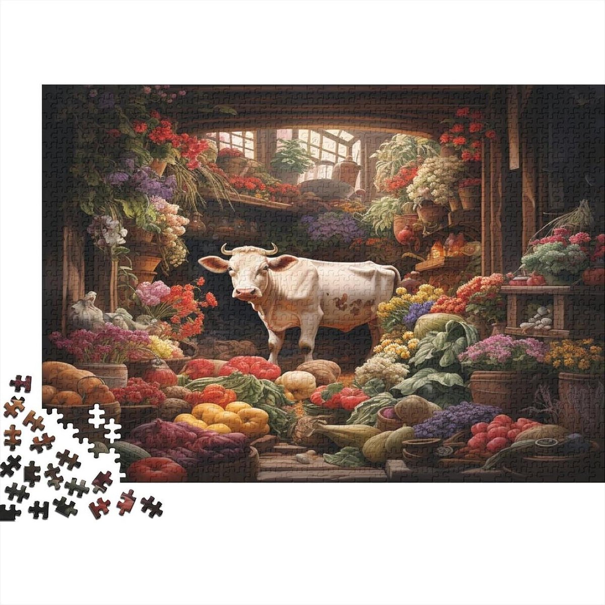 Fotopuzzel 1000 Stukjes - Puzzel met Foto - Ontspanning en Plezier - Unieke Vormen - 75 x 50 cm