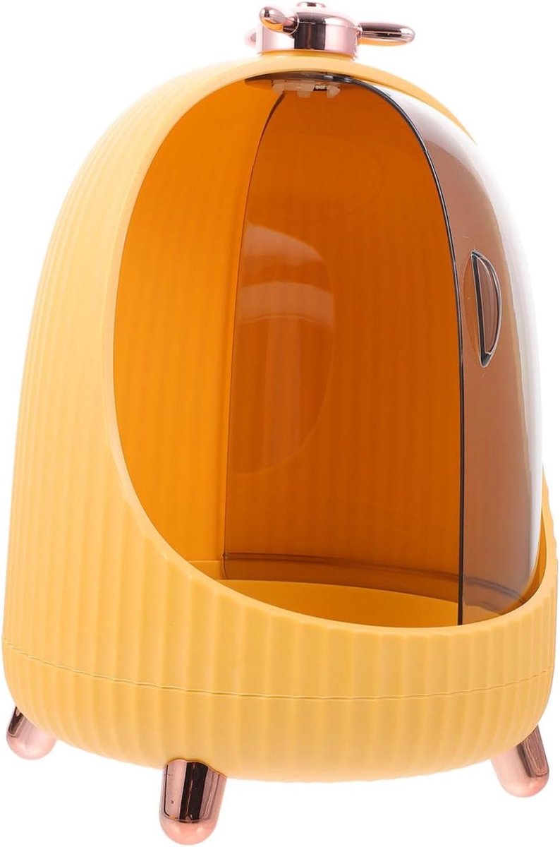Cosmetische Opbergdoos - Make-up Organizer Lade - Slaapkamer Organiseren - Stijlvol Ontwerp - 472 Gram - Geel