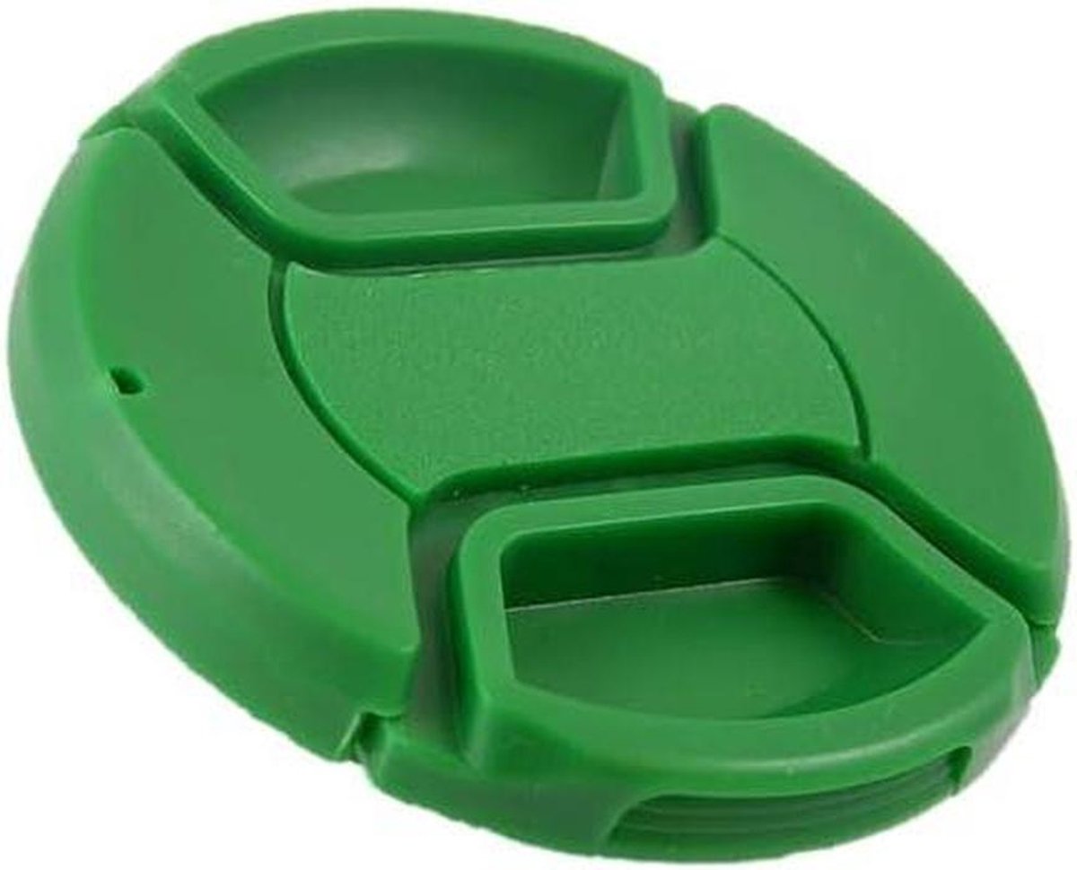 Lensdop - Camera Deksel - Lens Beschermen - Snap-Down Sluiting - 37 mm - Groen