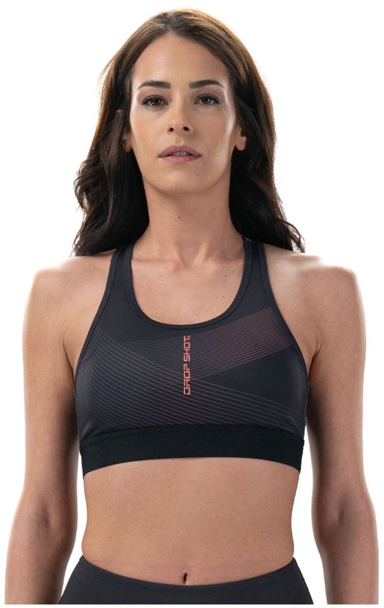 Drop Shot Andra Sport-top Zwart M Vrouw