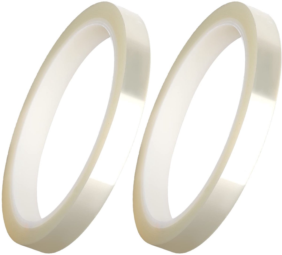 aladdien - Hittebestendige Tape - Doorzichtige Plakband - Ideaal voor Sublimatie - 15mm - Voor DIY-Ambachten - Transparant