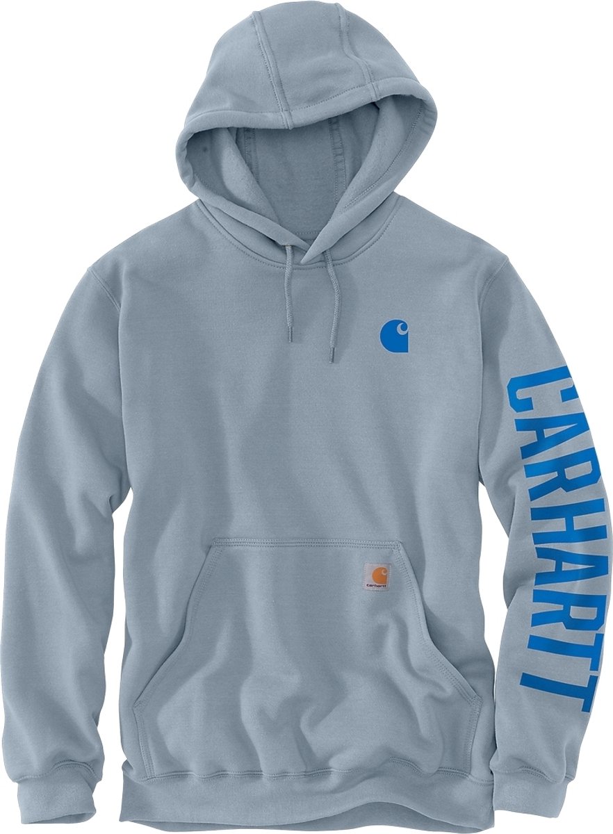 Carhartt Rain Defender Loose Fit Midweight C Graphic Hoodie Blauw