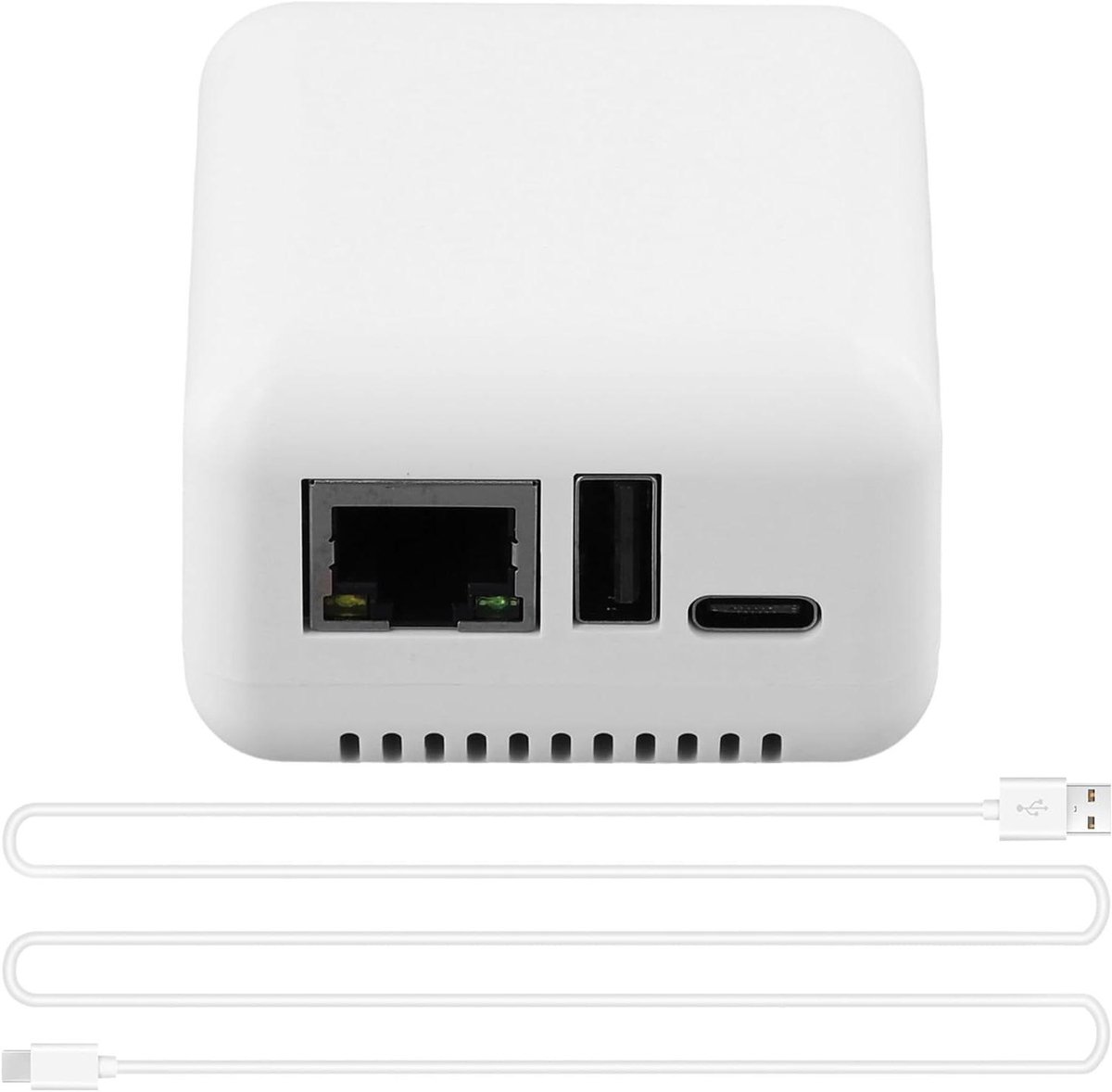 Mini Printserver - Cloud Printer - Eenvoudig Printen - Meerdere Gebruikers - Compact Ontwerp - Wit