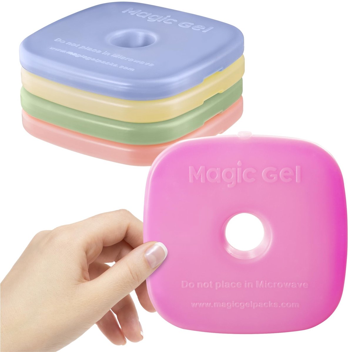 aladdien - Magic Gel Set Koelelementen - Koelelementen voor Koeltas - Compact en Krachtig - Ice Pack Set - Ideaal voor Reizen en Outdoor-activiteiten