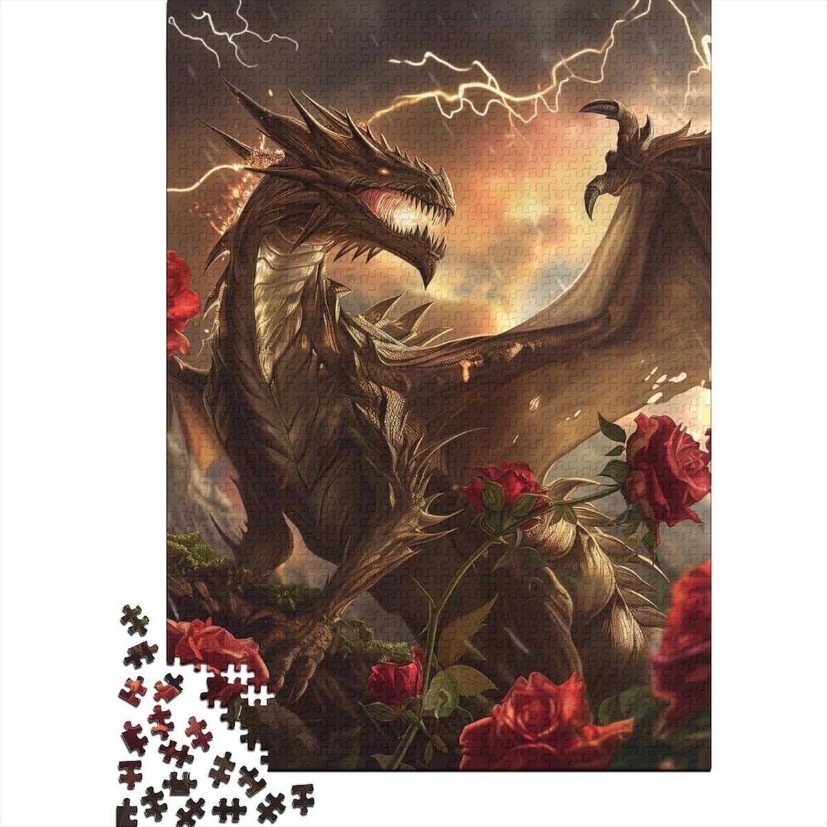 Legpuzzel Volwassenen - Kunstpuzzel Puzzelspel - Ontspanning en Plezier - Perfect Passende Stukjes - 75 x 50 cm - Stijl-3