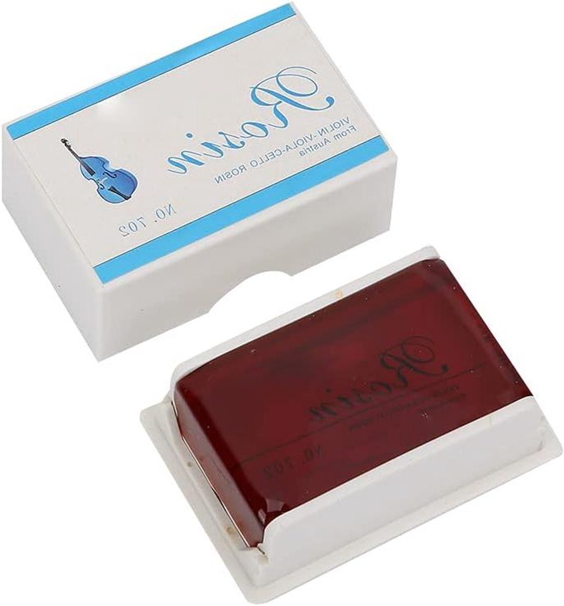 Hars voor strijkers - Viool hars - Muziek maken - Natuurlijk hars - 30 gram - Rood