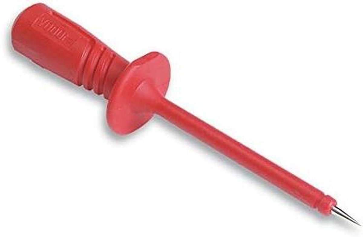 Testsondes - Meetpennen - Elektrisch Testen - 1kV Spanning Rating - 4mm - Rood