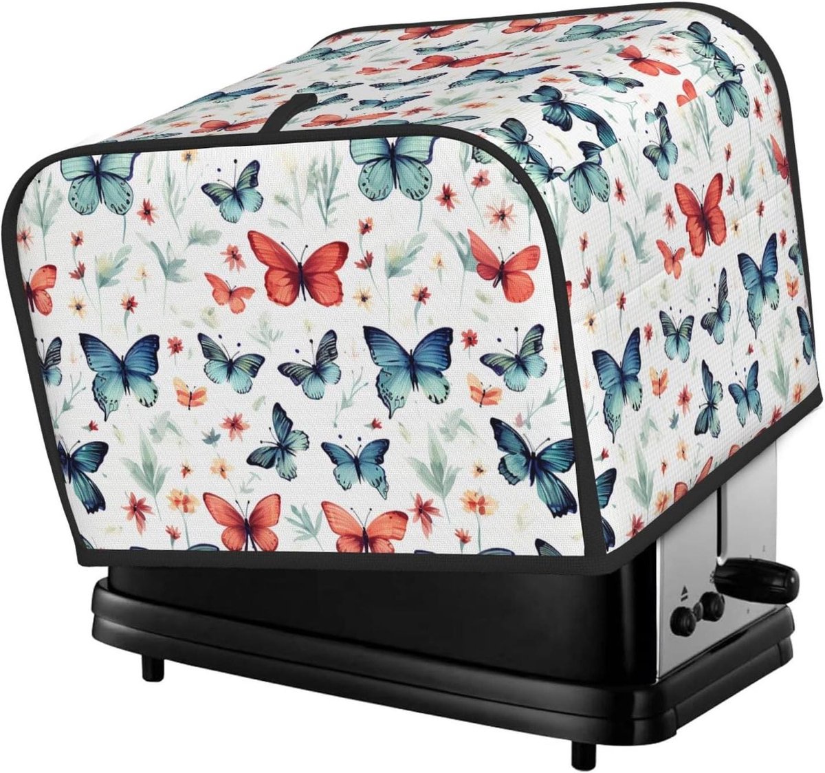 Broodroosterhoes - Stofkap Keuken - Apparaten Beschermen - Met Opbergzakken - 366 cm x 211 cm - Vlinderprint