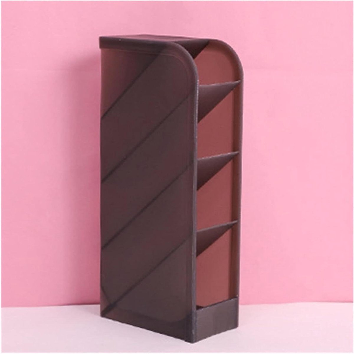 Bureau Organizer - Opbergbak - Bureau Opruimen - Vier Vakken - 20 cm Lengte - Zwart