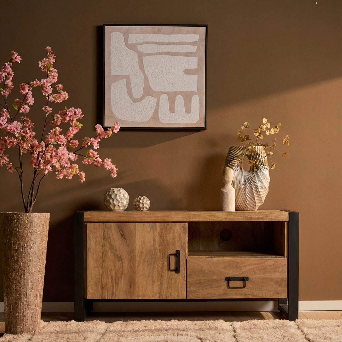 Starfurn Tv-meubel Britt - Bruin - 45x110x55 cm