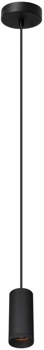 Artdelight - Hanglamp Milano 1 lichts 15 cm zwart