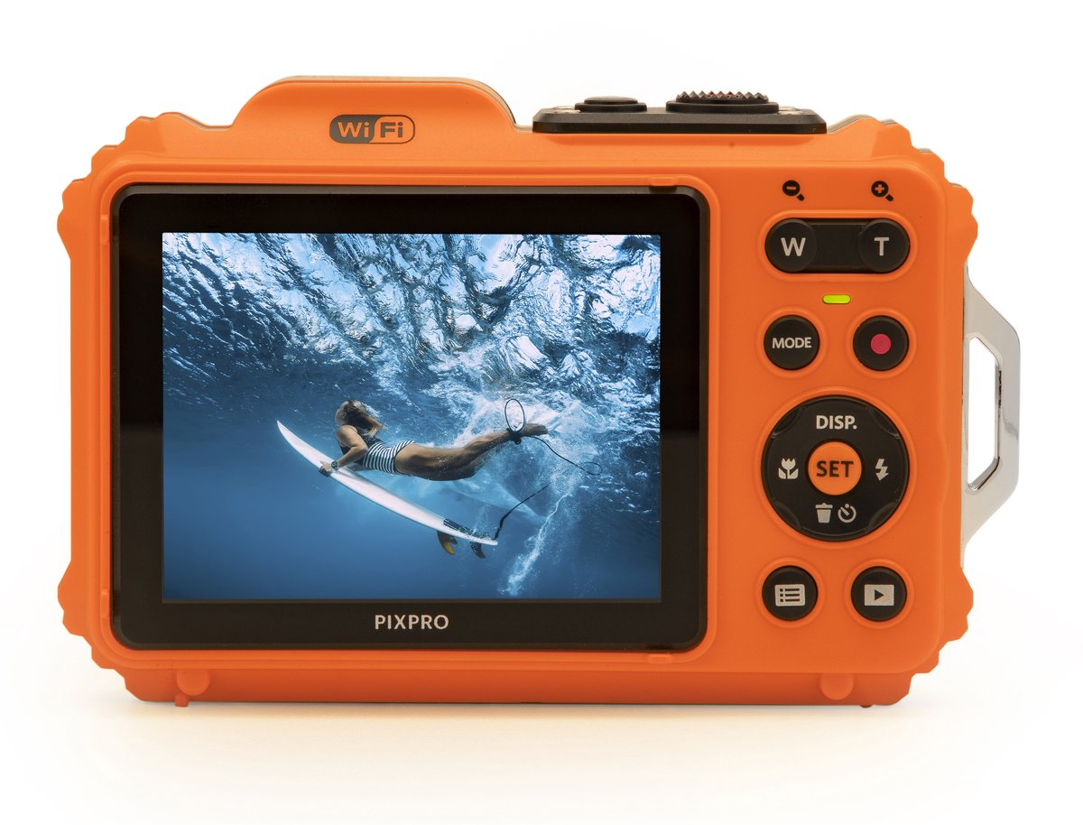 KODAK Pixpro WPZ2 - Appareil Photo Numérique Compact 16 MP, Étanche 15m, Anti-Choc 2m, Zoom Optique 4x, Vidéo 1080p HD, Écran LCD 2,7’’, Wi-Fi, Batterie Li-ion - Orange thumbnail 6