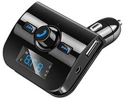 Bluetooth FM-zender - Auto MP3 speler - Muziek Streamen Auto - Dubbele USB poorten