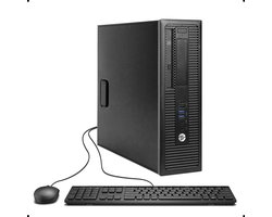 Desktop PC - Zakelijke Computer - Productief Werken - Gereviseerd Kwaliteit A - 16 GB RAM 2 TB HDD - Zwart