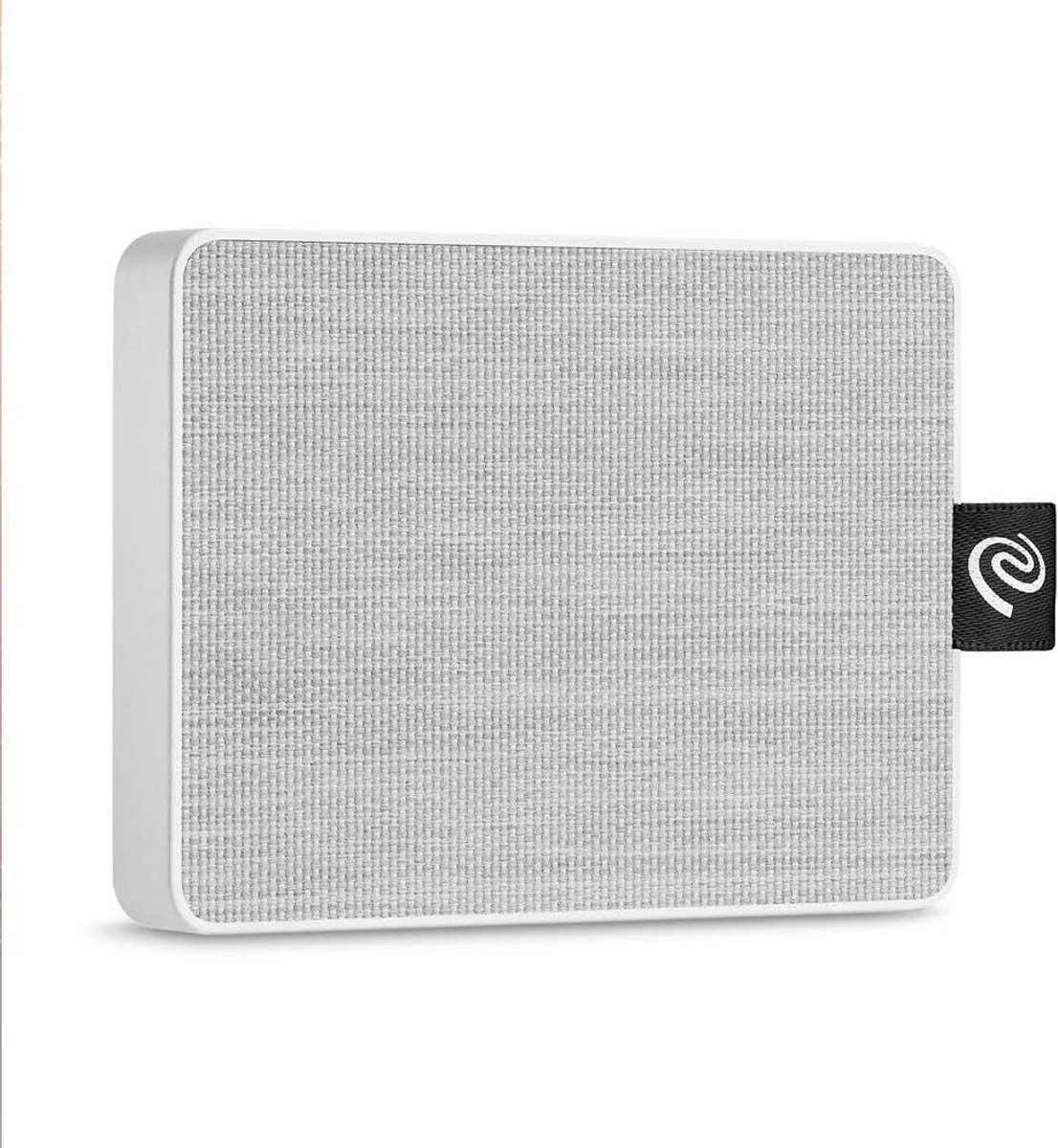 Externe SSD - Solid State Drive - Bestanden Opslaan - Compact Textielontwerp - 1 TB - Wit