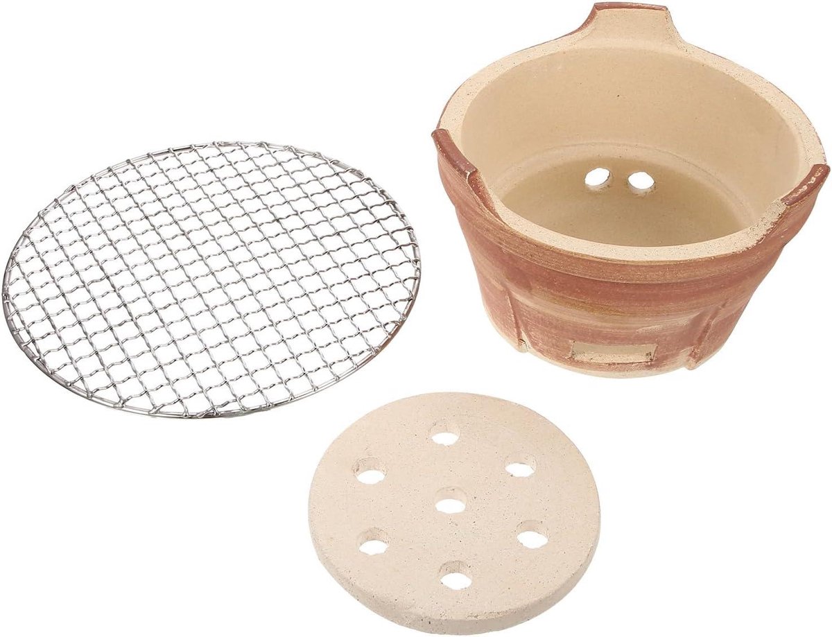 Houtskoolbarbecue - Buiten koken Grill - Buiten dineren - Compact ontwerp - 19 inch - Bruin
