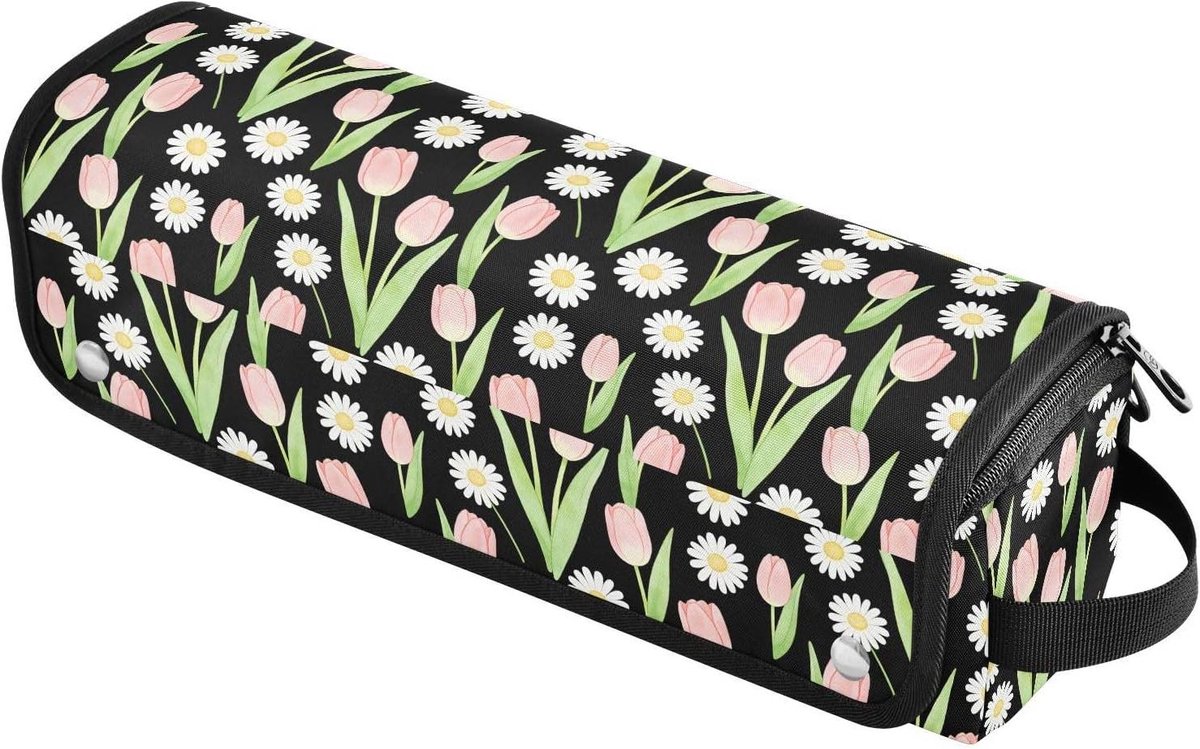 Haargereedschap Tas - Reistas Stijltang Organizer - Reizen en Opslag - Hittebestendige Mat - 37 x 10 cm