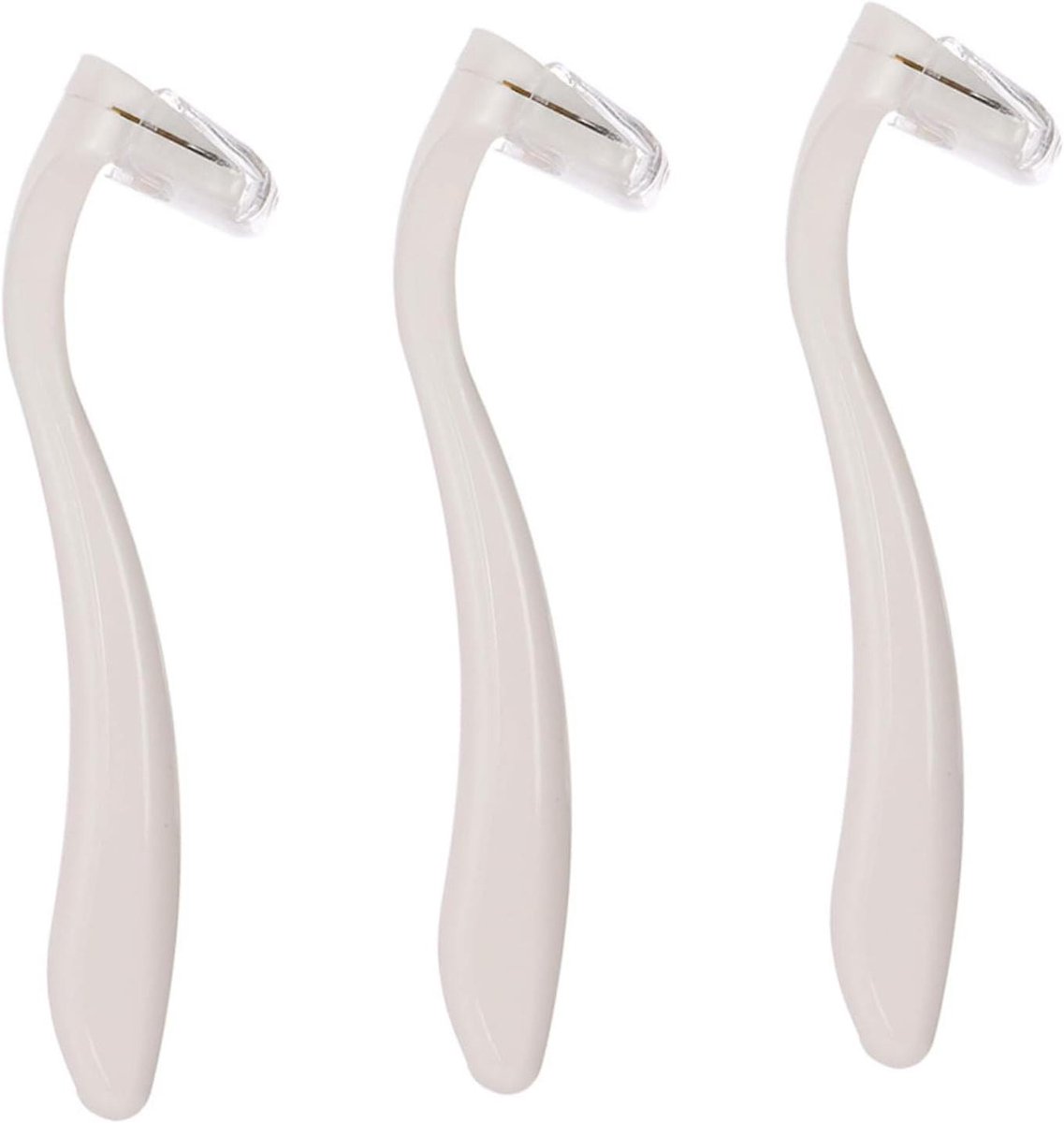 Damesscheerapparaat - Ontharingsapparaat - Gladde Huid - Minimaliseert Huidirritatie - 3 Stuks - Wit