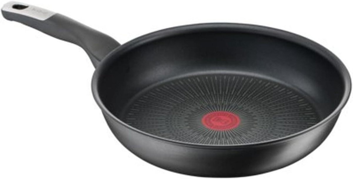 Koekenpan Aluminium - Koekenpan - Lekker Koken - Antiaanbaklaag - Ø 30 cm - Zwart