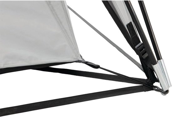 Kampeer Shelter - Strand Tent - Zon Bescherming - Waterafstotend Materiaal - 2 Persoons - Grijs — afbeelding 3