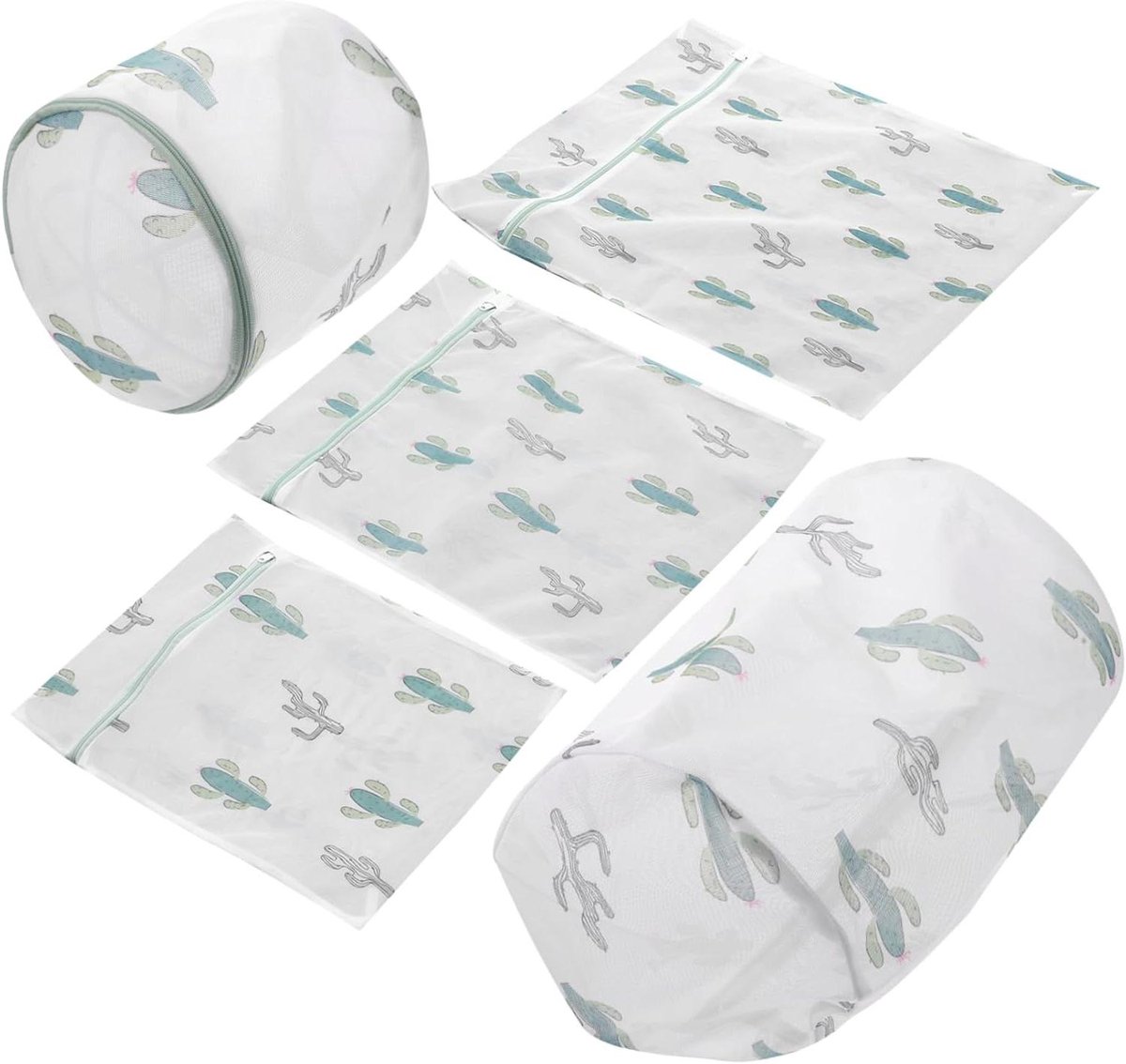 Fijne Waszakken - Wasnetten Lingerie - Kleding Beschermen - Ademend Polyester - 60x50cm - Diverse Kleuren