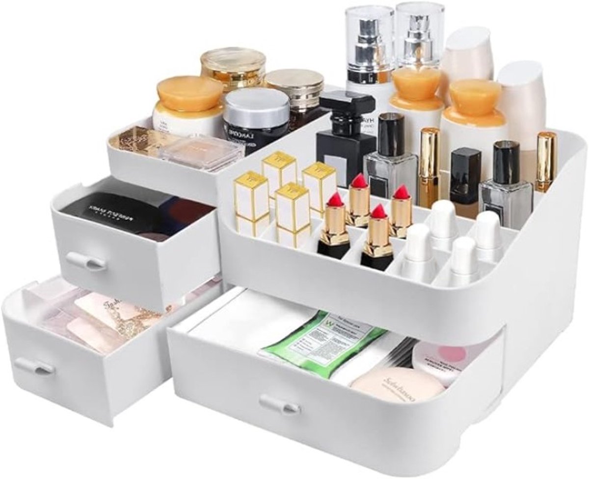 Cosmetica-organizer met meerdere vakken
