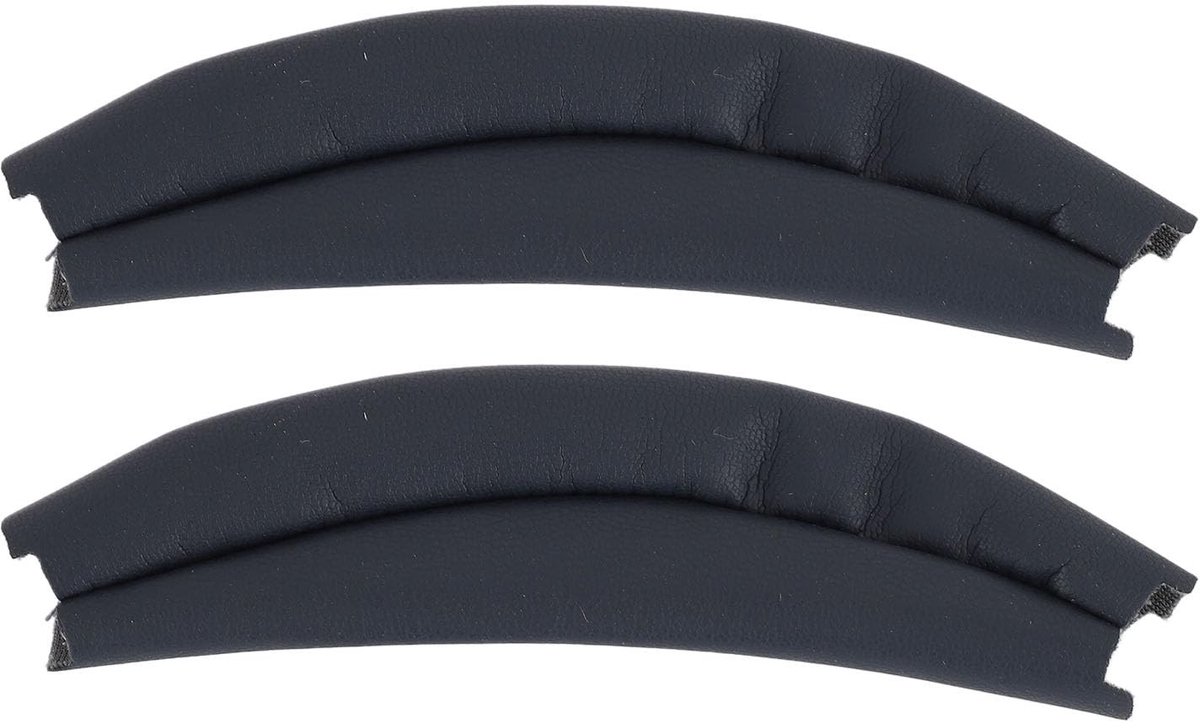 Solidchoice - Dailygoody - Vervangend Hoofdbandkussen - Zacht Eiwitlederen Kussenvulling - Eenvoudige Installatie - Zwart - Hoofdtelefoon Accessoire - Geschikt voor