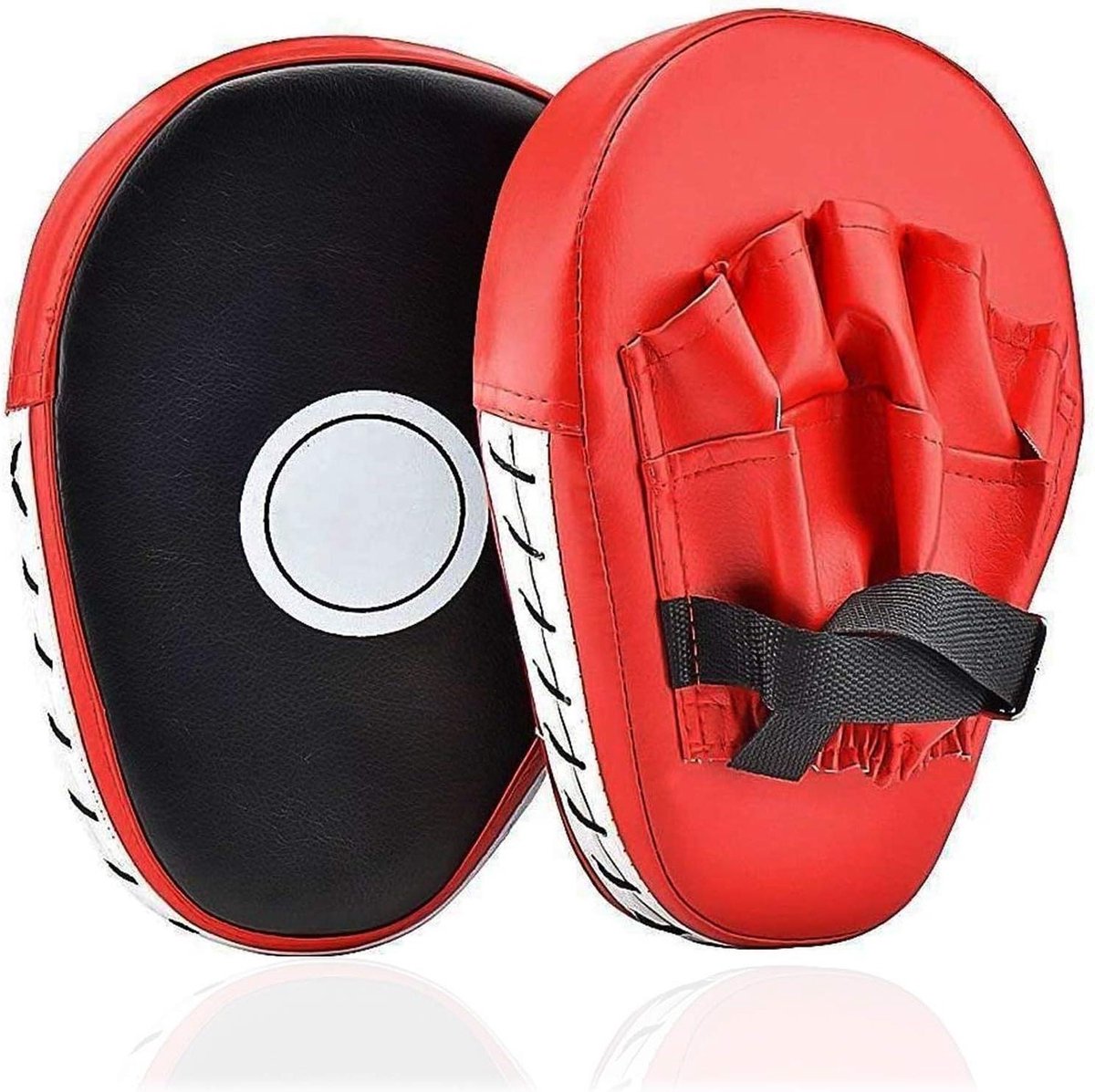 Bokspads Paar - Trainingshandschoenen - Kracht Training - Ergonomisch Ontwerp - 25.5 x 19 cm - Zwart