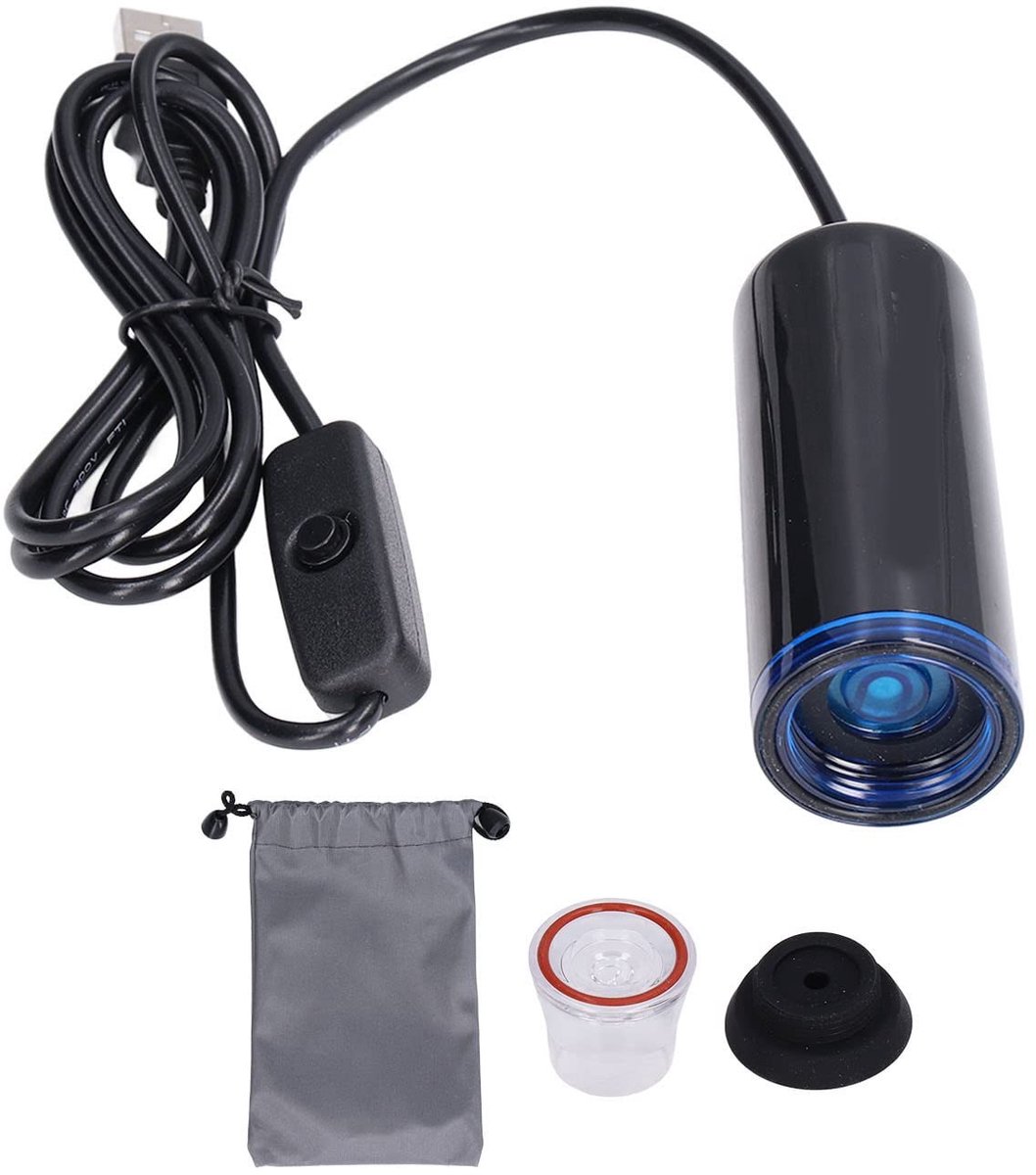 Allecto - Usb Oplaadbare Elektrische Luchtpomp voor Reis, Kleding en