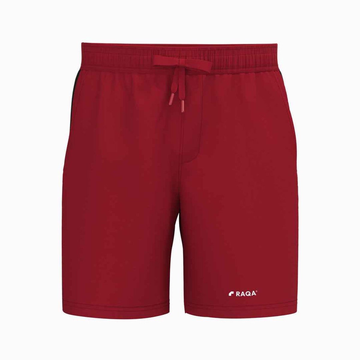 Raqa® Court Elite - Padel short - Sport short - Tennis short - Heren - Verschillende Kleuren - Elastische Tailleband - 92% Polyester - Blauw / zwarte streep