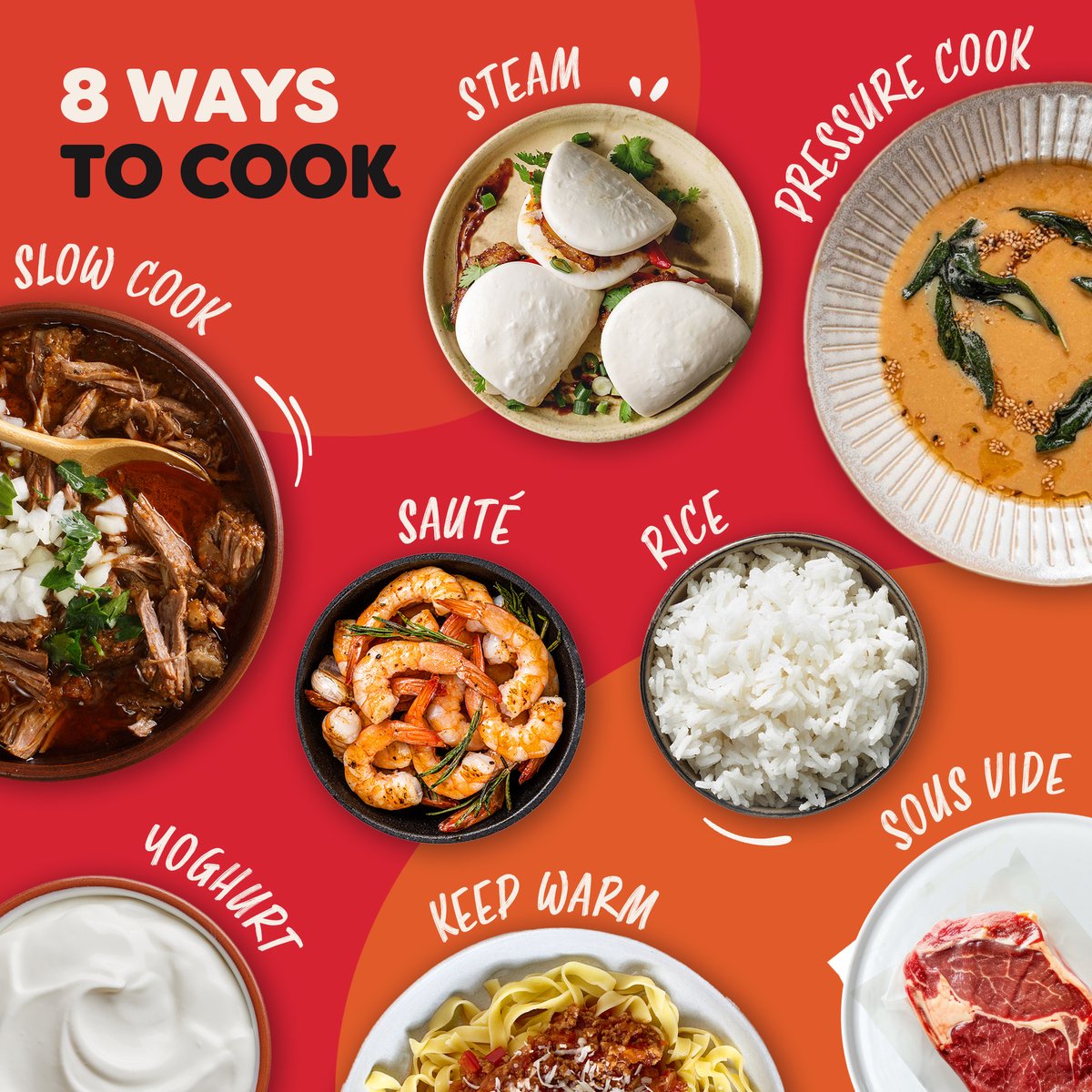 Instant Pot Plus WiFi 5,7L Multicooker - 9-in-1 Snelkookpan - Slowcooker - Sous Vide - Rijstkoker - Steriliseren - App Bediening thumbnail 6